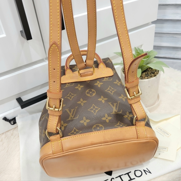 💕DISCONTINUED Very Rare Backpack LOUIS VUITTON Montsouris MINI Monogram - Picture 13 of 16